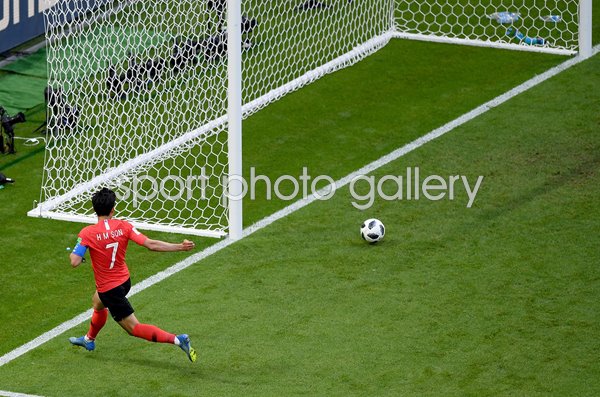 Son Heung-Min South Korea scores v Germany World Cup 2018