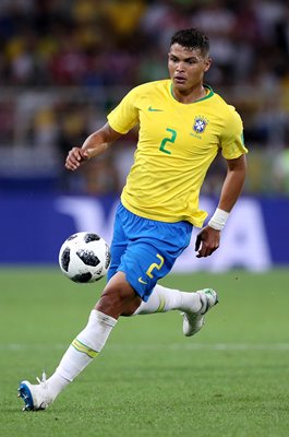 Thiago Silva Brazil v Serbia Group E World Cup 2018