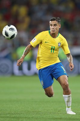 Philippe Coutinho Brazil v Serbia Group E World Cup 2018