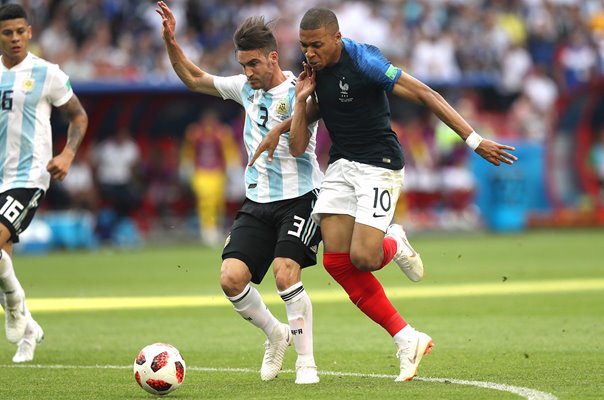 Kylian Mbappe France v Argentina Kazan World Cup 2018