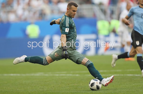  Igor Akinfeev Russia v Uruguay Group A World Cup 2018