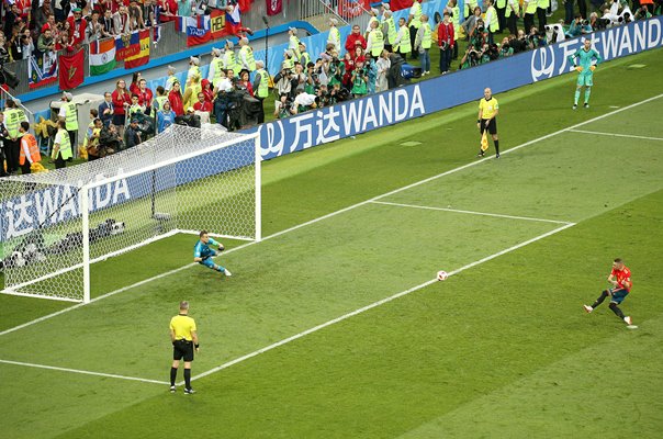 Igor Akinfeev Russia winning save v Spain Last 16 World Cup 2018