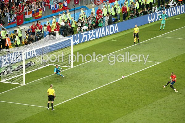 Igor Akinfeev Russia winning save v Spain Last 16 World Cup 2018
