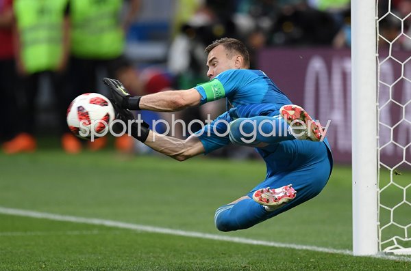 Igor Akinfeev Russia v Spain Last 16 World Cup 2018