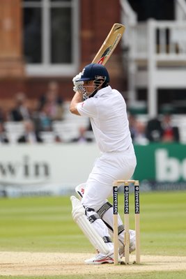 Alastair Cook England batting Lord's 2012