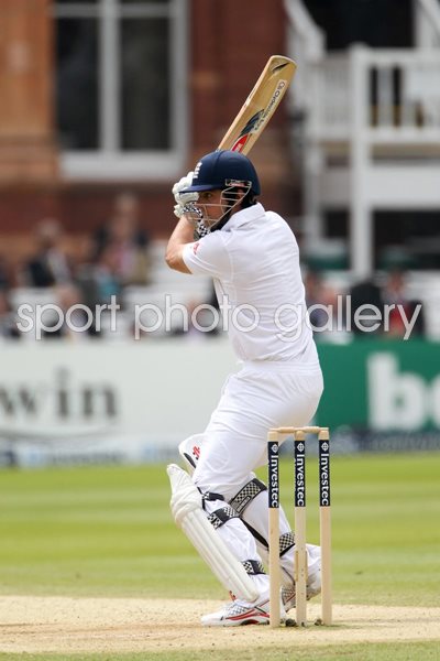 Alastair Cook England batting Lord's 2012