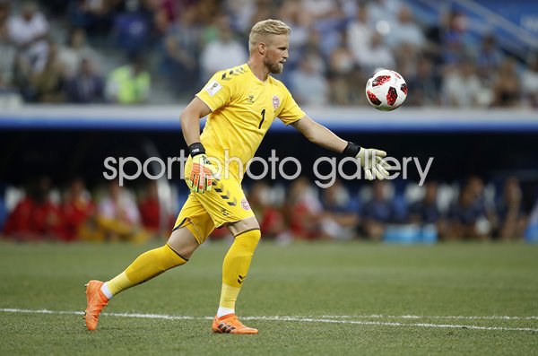 Kasper Schmeichel Denmark v Croatia Last 16 World Cup 2018