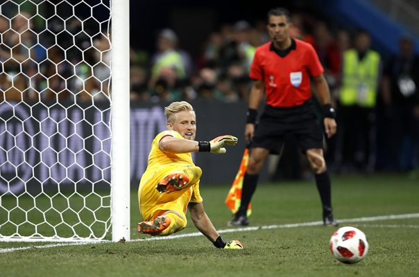 Kasper Schmeichel Denmark v Croatia Last 16 World Cup 2018