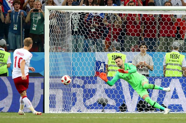 Danijel Subasic Croatia v Denmark Last 16 World Cup 2018