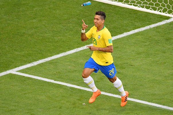 Roberto Firmino Brazil v Mexico Last 16 World Cup 2018