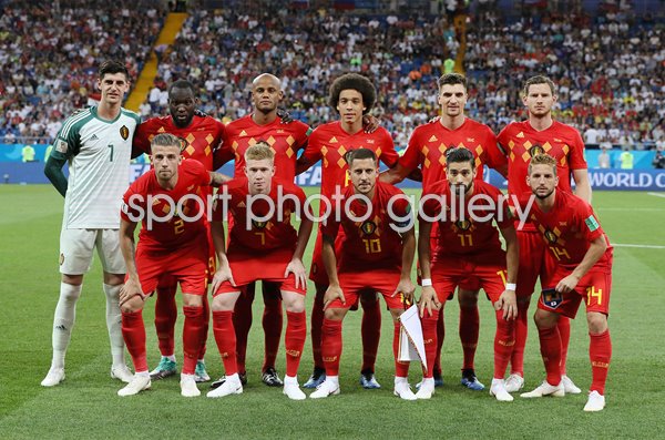 Belgium team v Japan Last 16 World Cup 2018
