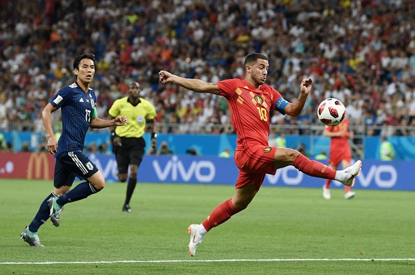Eden Hazard Belgium v Japan Last 16 Rostov World Cup 2018