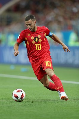 Eden Hazard Belgium v Japan Last 16 World Cup 2018