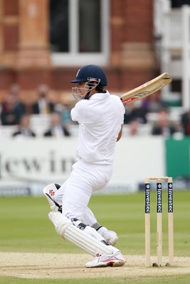 Alastair Cook England batting Lord's 2012