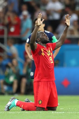 Romelu Lukaku Belgium v Japan Last 16 World Cup 2018