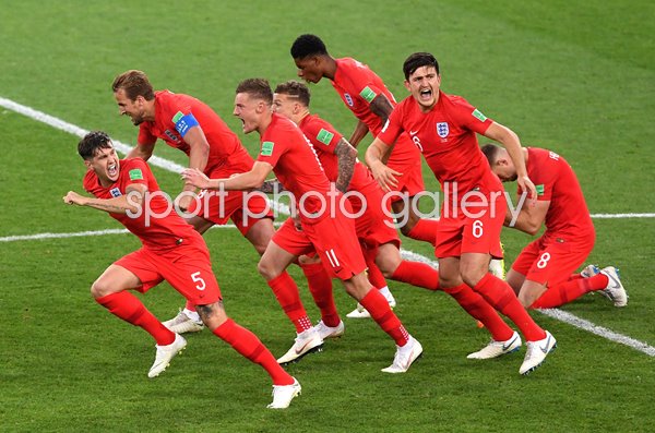 England win on penalties v Colombia World Cup 2018