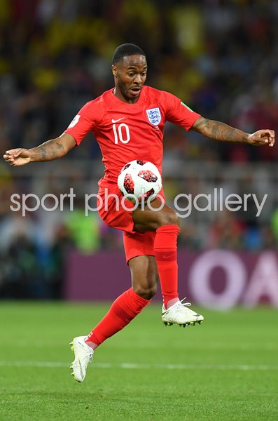Raheem Sterling England v Colombia Last 16 World Cup 2018