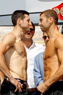 Carl Froch Lucian Bute Weigh In 2012