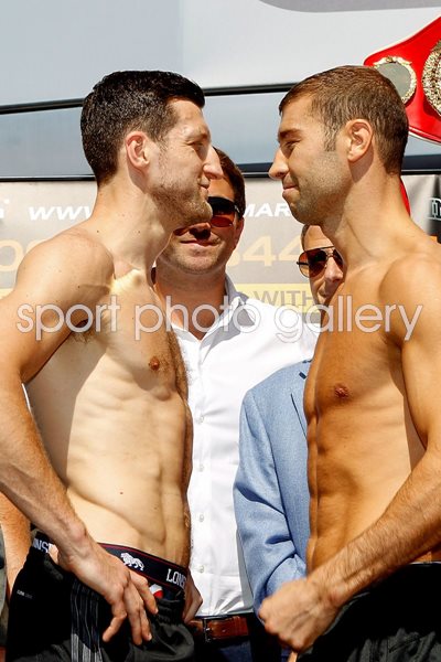 Carl Froch Lucian Bute Weigh In 2012