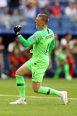 Jordan Pickford England v Sweden Quarter Final World Cup 2018