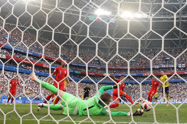 Jordan Pickford England save v Sweden Samara World Cup 2018