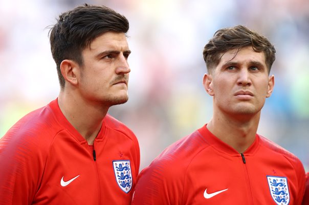 Harry Maguire & John Stones England Quarter Final 2018 