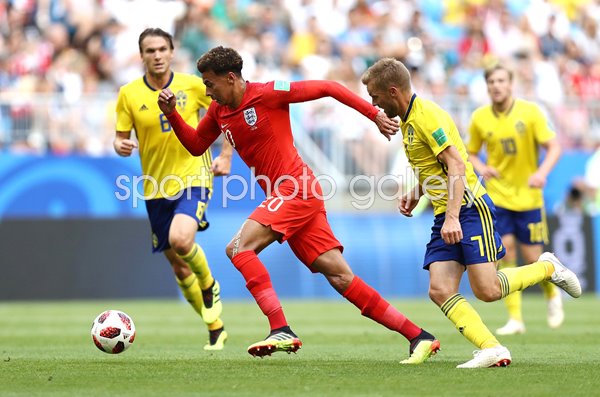 Dele Alli England v Sweden Quarter Final World Cup 2018