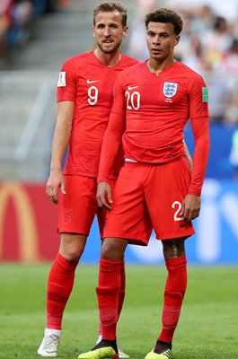 Harry Kane & Dele Alli England Quarter Final World Cup 2018