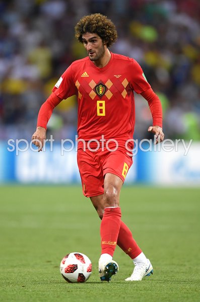 Marouane Fellaini Belgium v Brazil Quarter Final World Cup 2018