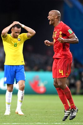 Vincent Kompany Belgium v Brazil Quarter Final World Cup 2018