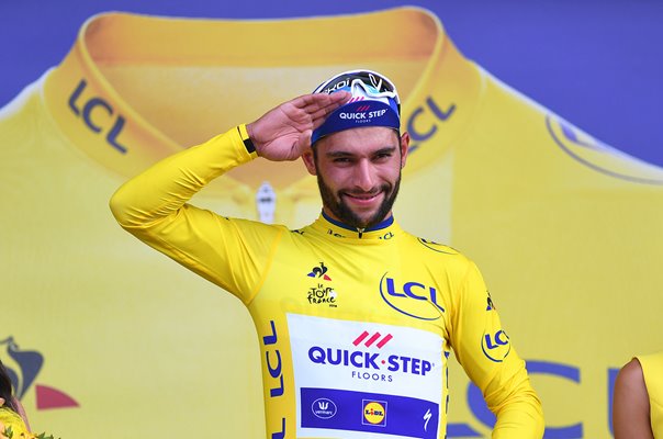Fernando Gaviria Colombia Yellow Jersey Tour de France 2018 