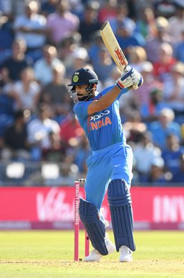 Virat Kohli Indian Captain v England T20 Sophia Gardens 2018