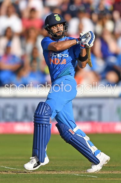 Virat Kohli Indian Captain v England T20 Cardiff 2018