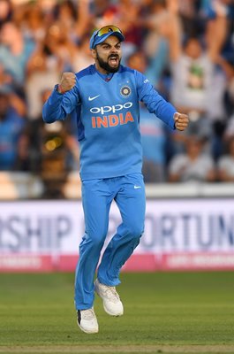 Virat Kohli India v England International T20 Cardiff 2018