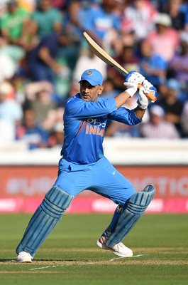 MS Dhoni India v England T20 Cardiff 2018