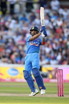 Lokesh Rahul India v England T20 International Manchester 2018
