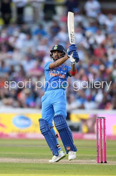 Lokesh Rahul India v England T20 International Manchester 2018