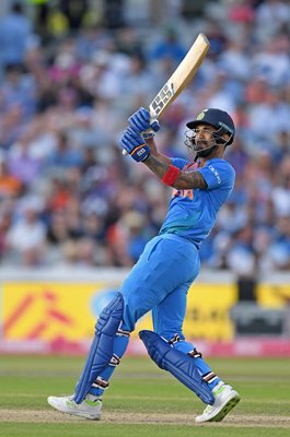 Lokesh Rahul India v England T20 International Old Trafford 2018