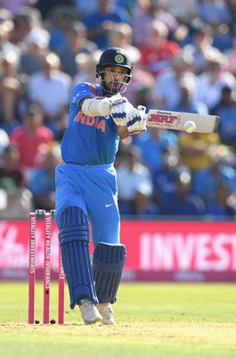 Shikhar Dhawan India v England T20 Cardiff 2018