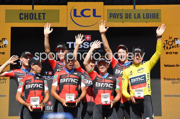BMC win Stage 3 Team Time Trial Tour de France 2018