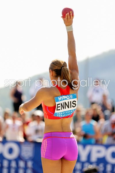 Jessica Ennis Shot Put Gotzis 2012