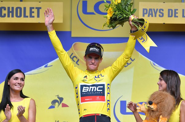 Greg Van Avermaet Yellow Jersey Stage 3 Tour de France 2018 