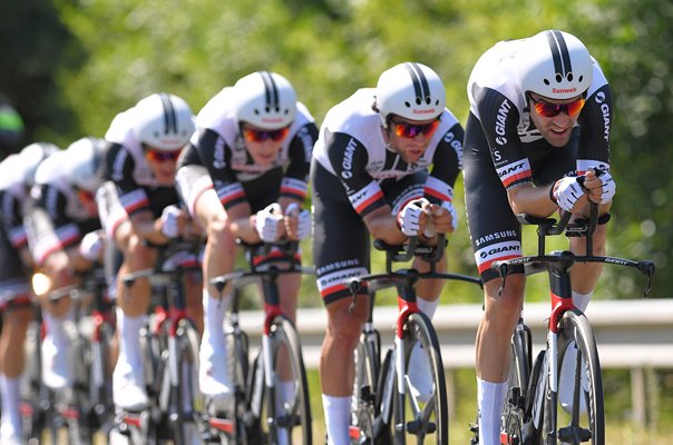 Tom Dumoulin Sunweb Team Time Trial Tour de France 2018