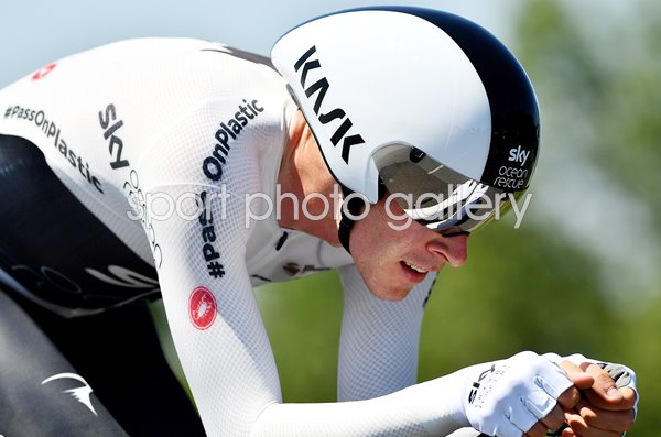 Luke Rowe Sky Team Time Trial Tour de France 2018