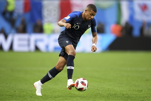 Kylian Mbappe Belgium v France Semi Final World Cup 2018