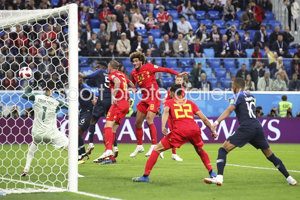 Samuel Umtiti Goal Belgium v France 2018 World Cup