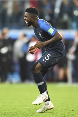 Samuel Umtiti Goal Belgium v France Semi Final 2018 World Cup