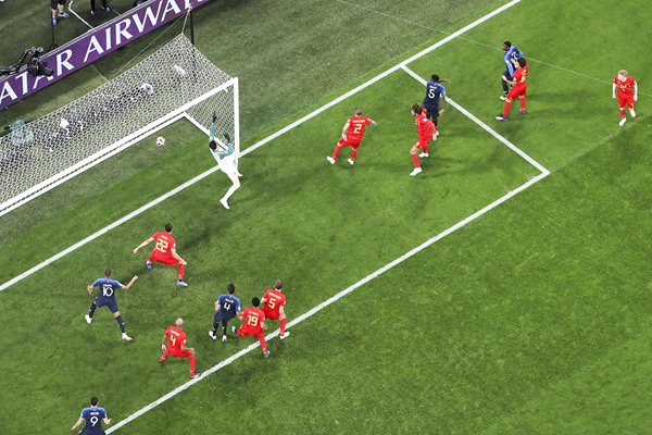 Samuel Umtiti Belgium v France Semi Final World Cup 2018