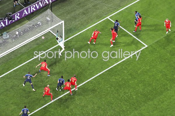 Samuel Umtiti Belgium v France Semi Final World Cup 2018