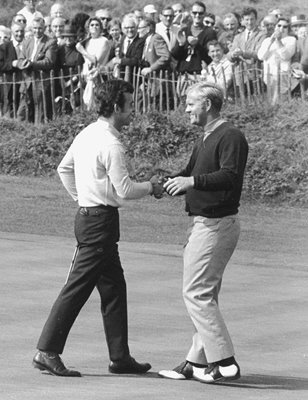 "The Concession" Jack Nicklaus & Tony Jacklin Ryder Cup Royal Birkdale 1969